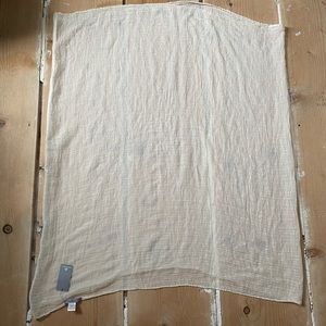 Marc Jacobs cream/off white infinity scarf